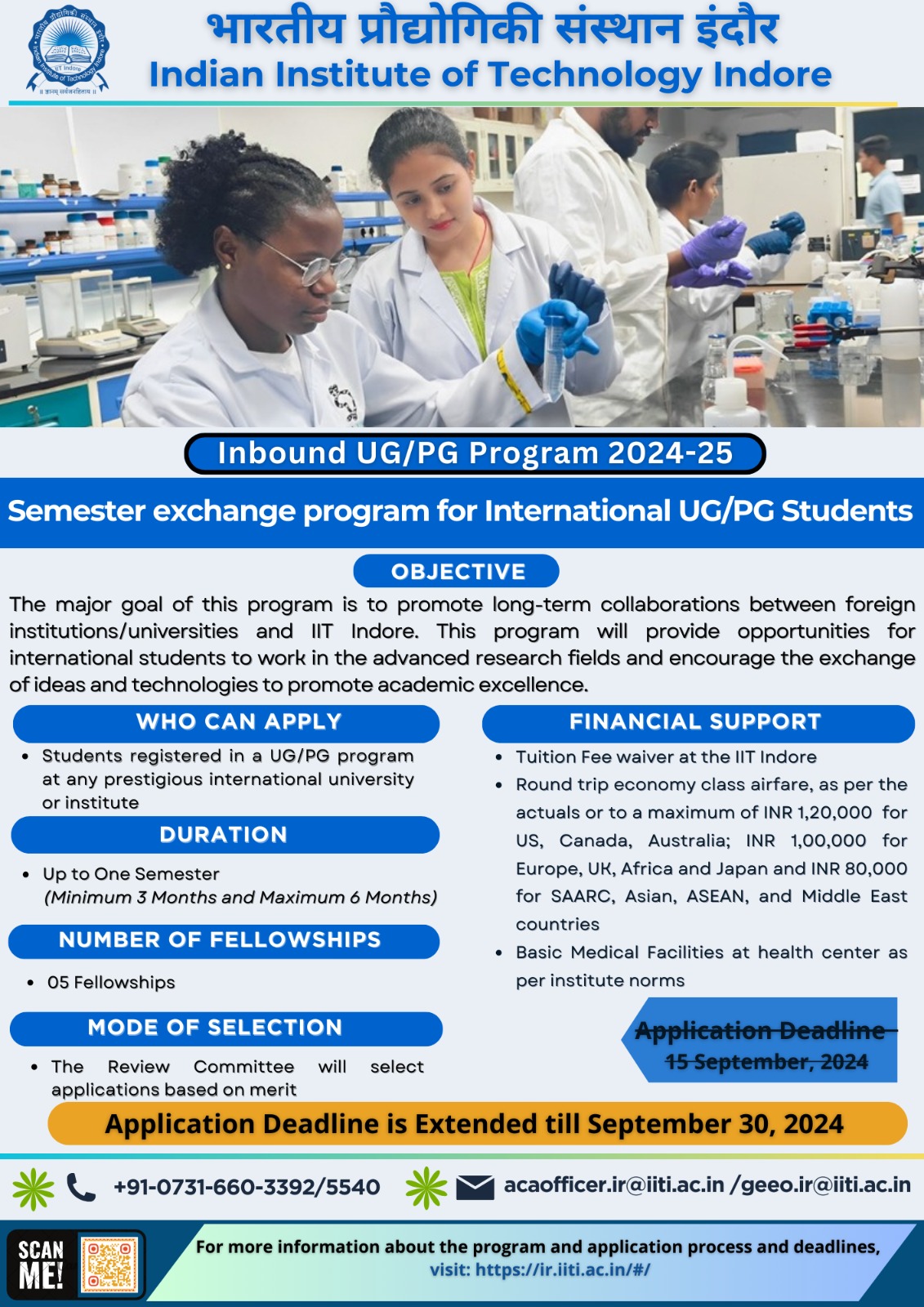 Inbound UG/PG Program Flyer